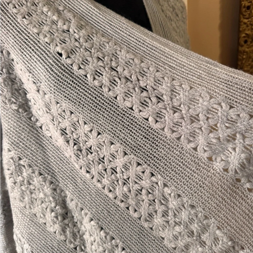 Maurices Soft Gray Knit Wrap